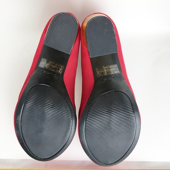 Qupid Dark Red peep Toe Ankle Strap Platform size7 - Picture 6 of 13